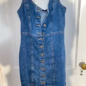 jean dress
